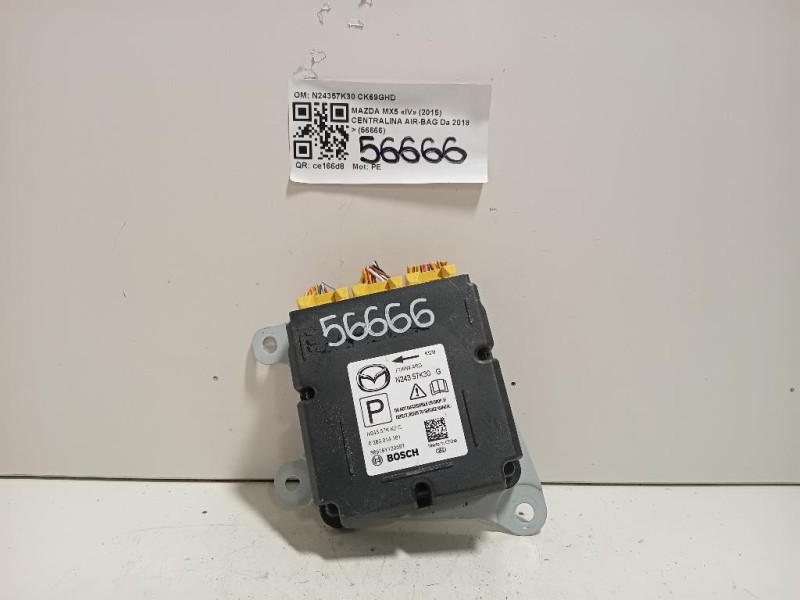 Centralina Air-bag N24357K30 Mazda MX5 IV 2015