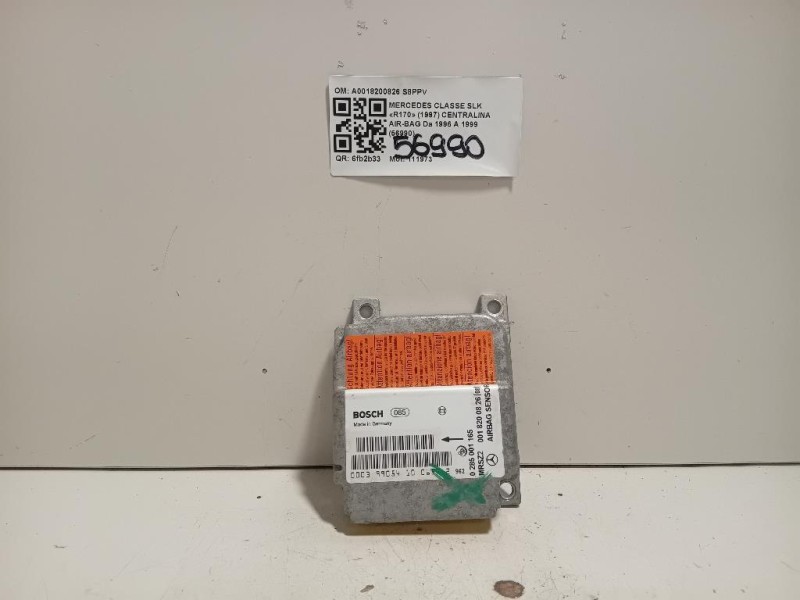Centralina Air-bag A0018200826 Mercedes Classe SLK R170 1997