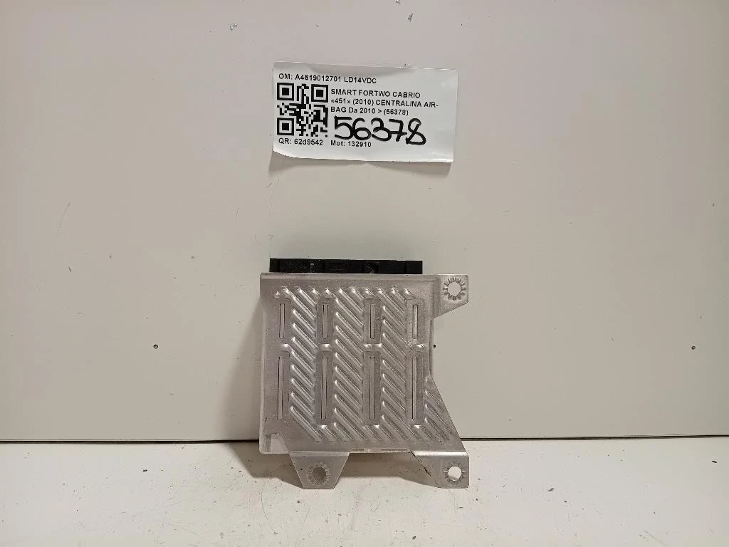 Centralina Air-bag A4519012701 Smart Fortwo Cabrio 451 2010