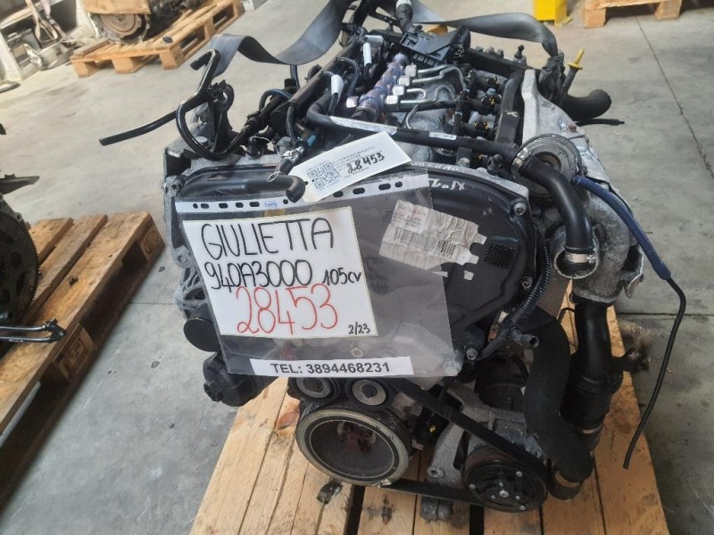 Motore Completo 940A3000 105CV 77KW Alfa Romeo Giulietta 2010