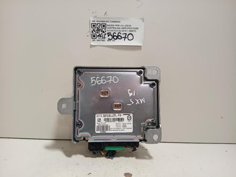 Centralina Amplificatore Acustico N24366A20C Mazda MX5 IV 2015