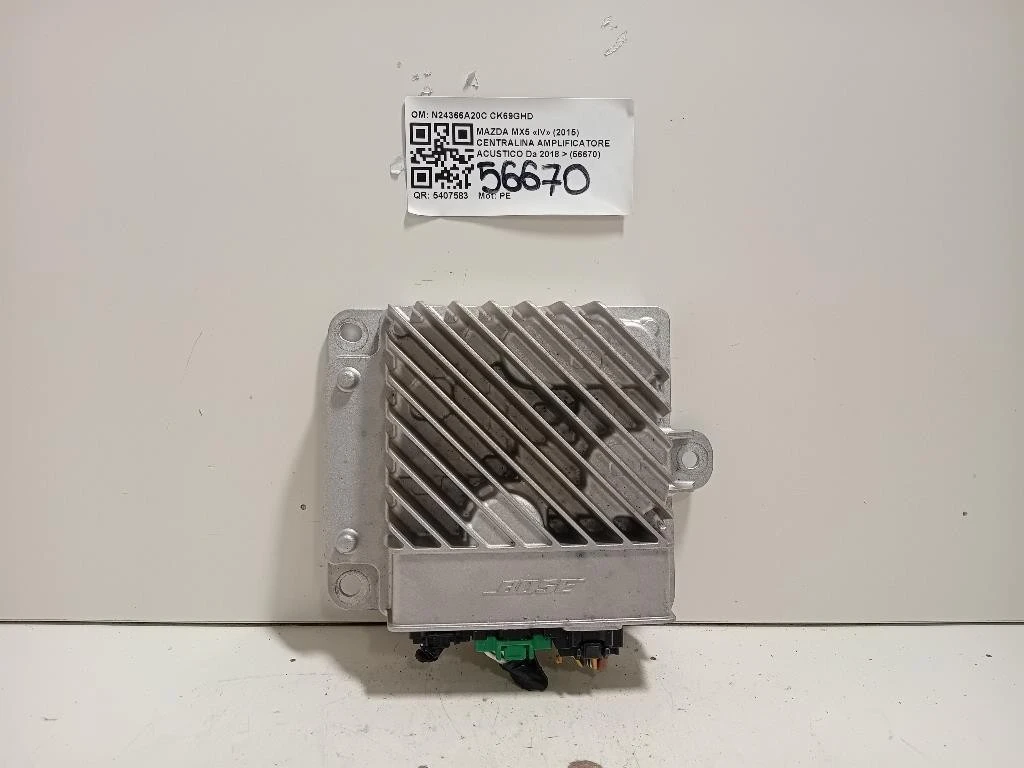 Centralina Amplificatore Acustico N24366A20C Mazda MX5 IV 2015