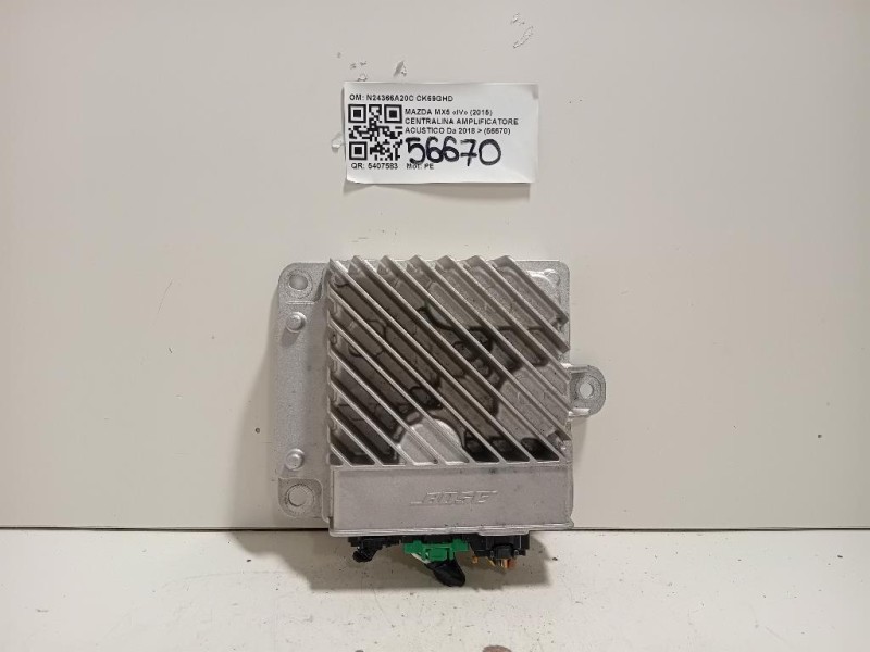 Centralina Amplificatore Acustico N24366A20C Mazda MX5 IV 2015