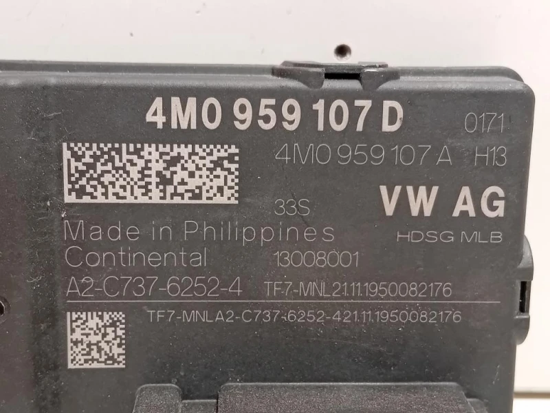 Centralina Apertura Elettrica Portello POST 4M0959107D Audi A6 4a5c8 Avant 2018