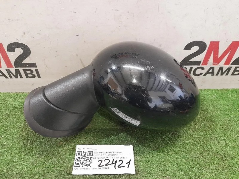 Retrovisore Esterno ANT SX 51162755635 Mini MINI Cooper R56 2007