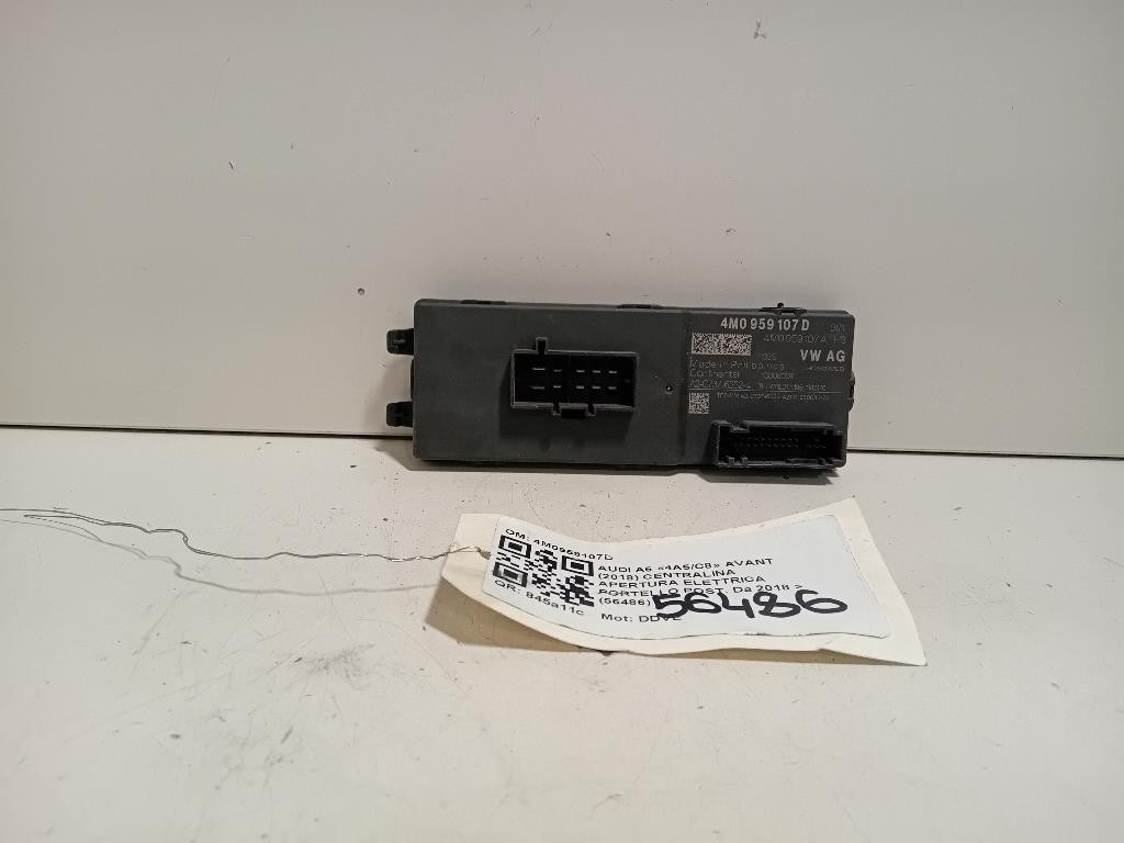 Centralina Apertura Elettrica Portello POST 4M0959107D Audi A6 4a5c8 Avant 2018