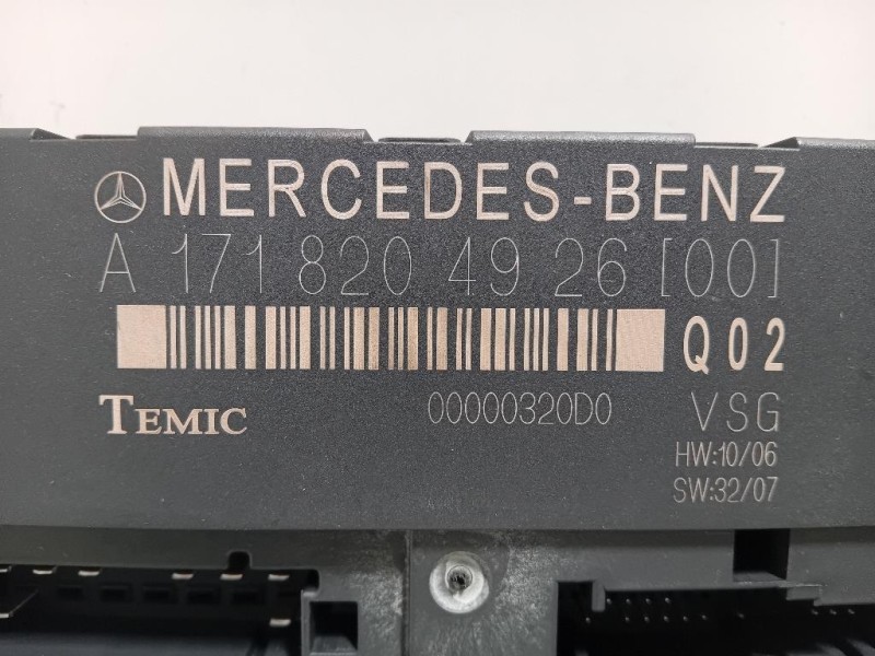 Centralina Apertura Tetto A1718204926 Mercedes Classe SLK R171 2004