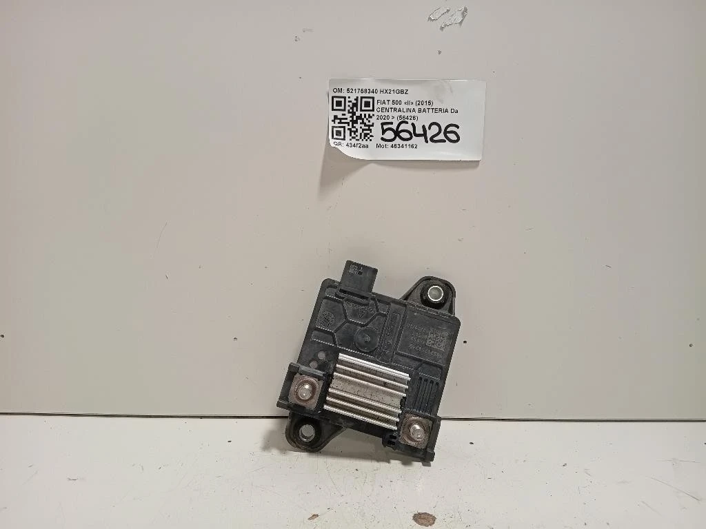 Centralina Batteria 521758340 Fiat 500 II 2015