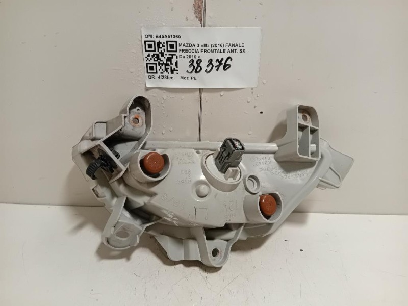 Fanale Freccia Frontale ANT SX B45A51360 Mazda 3 III 2016