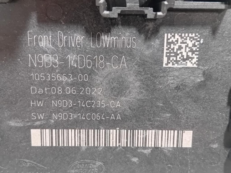 Centralina Chiusura Centralizzata Porta ANT DX N9D3-14D618-CA Jaguar F-pace 2020