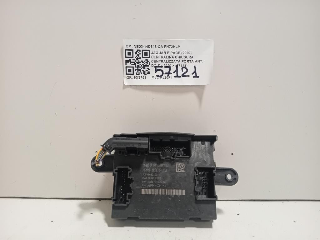 Centralina Chiusura Centralizzata Porta ANT DX N9D3-14D618-CA Jaguar F-pace 2020