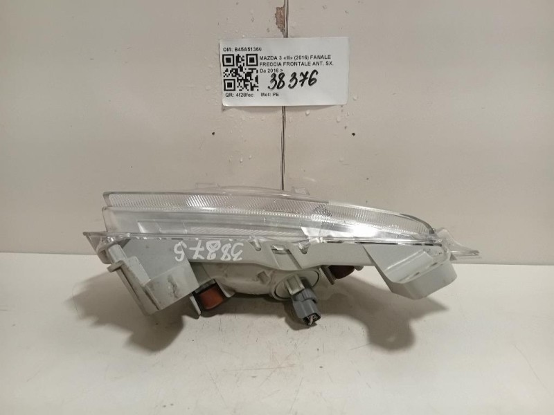 Fanale Freccia Frontale ANT SX B45A51360 Mazda 3 III 2016