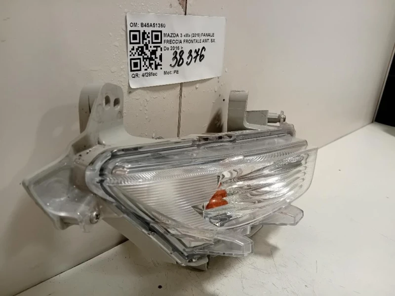 Fanale Freccia Frontale ANT SX B45A51360 Mazda 3 III 2016