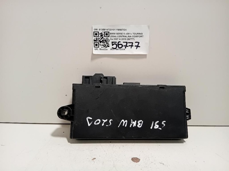 Centralina Comfort 6135914722101 Bmw Serie 5 E61 Touring 2004