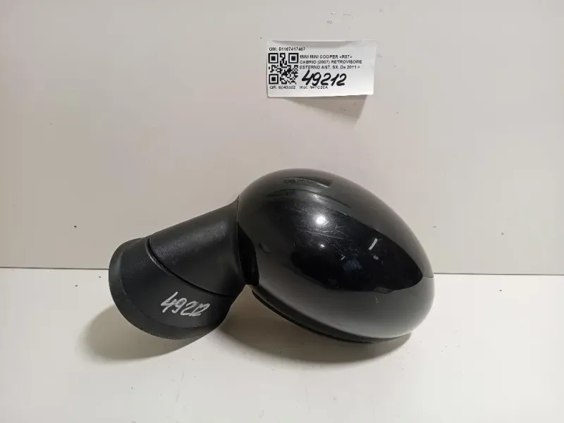Retrovisore Esterno ANT SX 51167417467 Mini MINI Cooper R57 Cabrio 2007