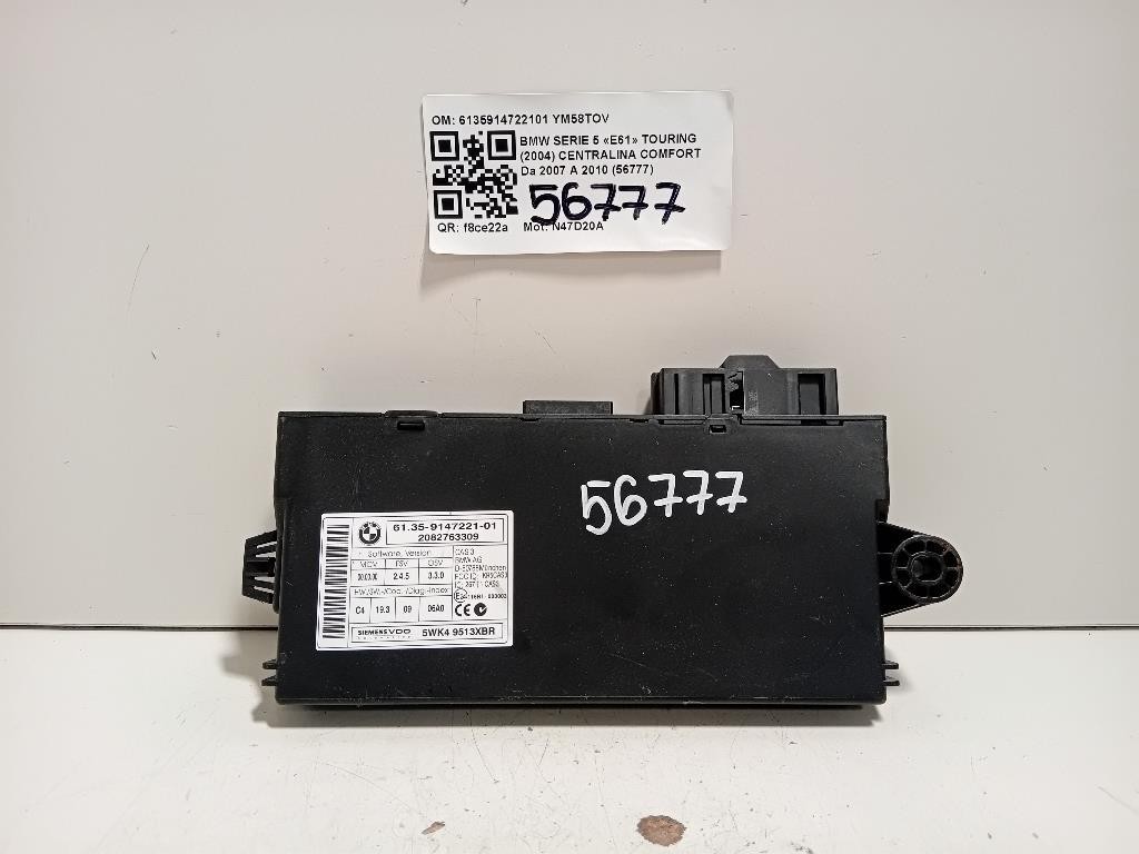 Centralina Comfort 6135914722101 Bmw Serie 5 E61 Touring 2004