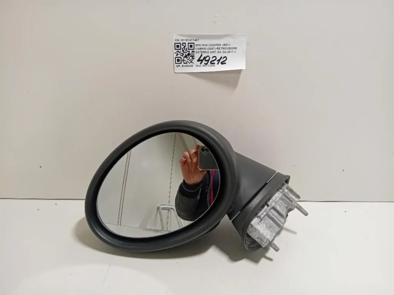Retrovisore Esterno ANT SX 51167417467 Mini MINI Cooper R57 Cabrio 2007