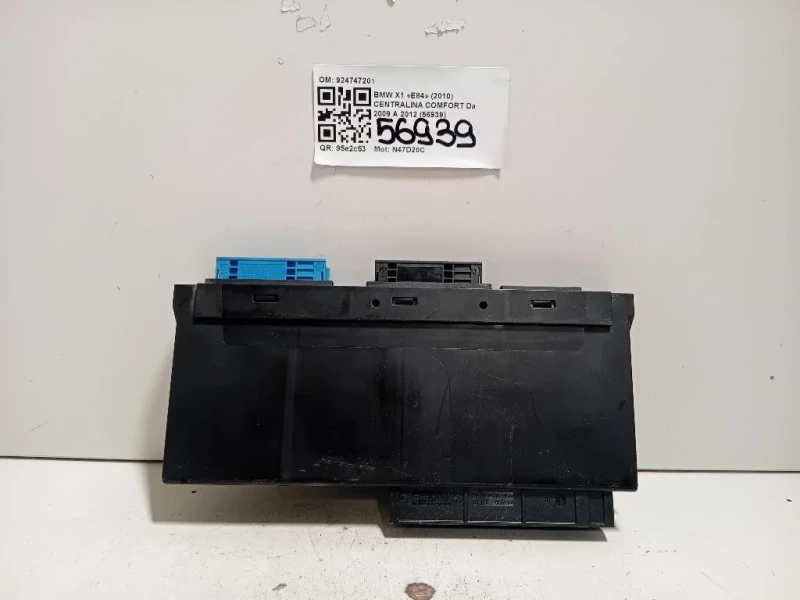 Centralina Comfort 924747201 Bmw X1 E84 2010