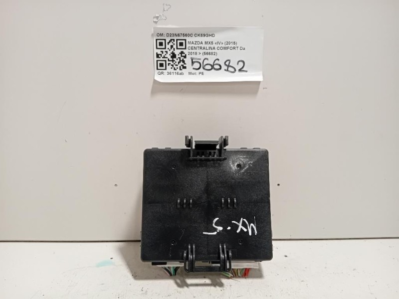 Centralina Comfort D23N67560C Mazda MX5 IV 2015