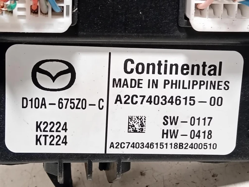 Centralina Comfort D10A-675Z0-C Mazda MX5 IV 2015
