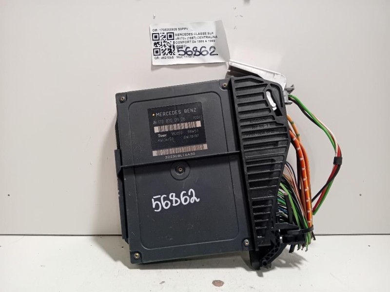Centralina Comfort 1708200926 Mercedes Classe SLK R170 1997