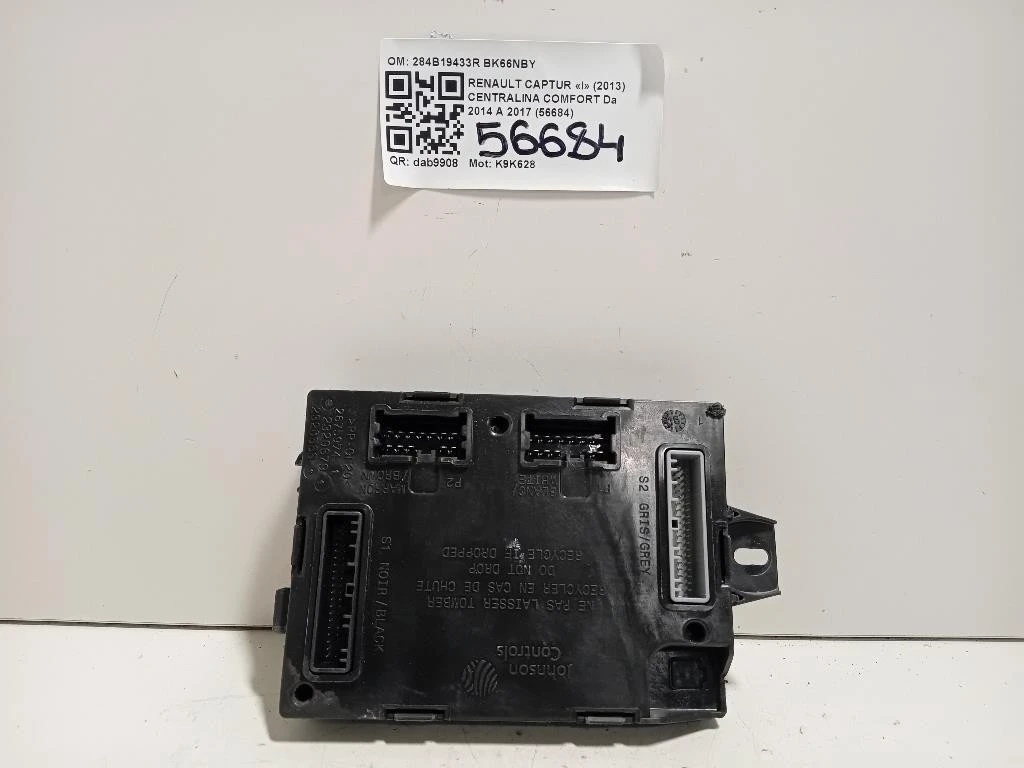 Centralina Comfort 284B19433R Renault Captur I 2013