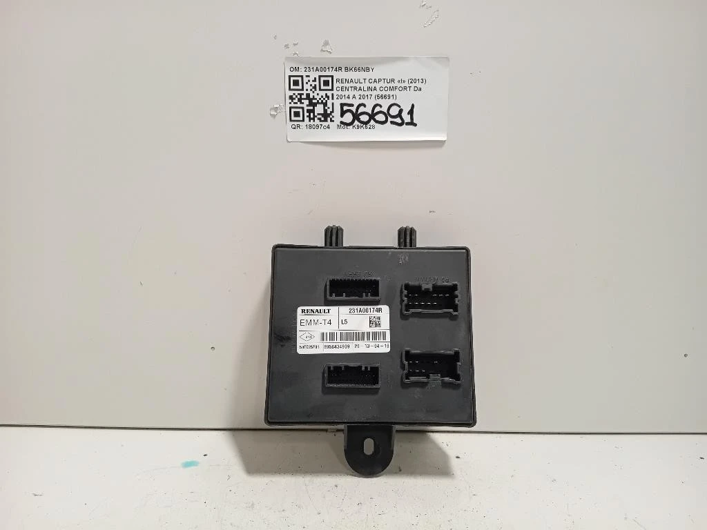Centralina Comfort 231A00174R Renault Captur I 2013