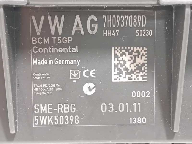 Centralina Comfort 7H0937089B Seat Ibiza V 6J5 2013