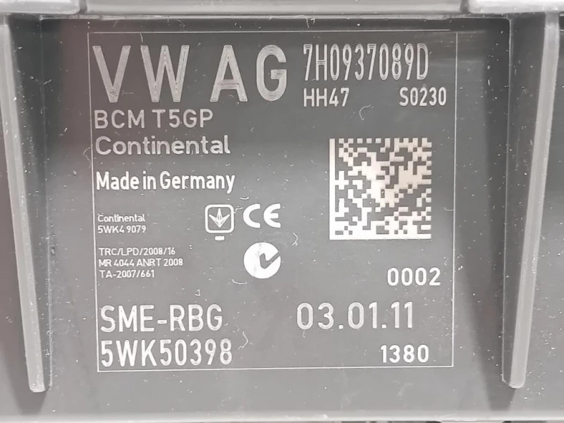 Centralina Comfort 7H0937089B Seat Ibiza V 6J5 2013