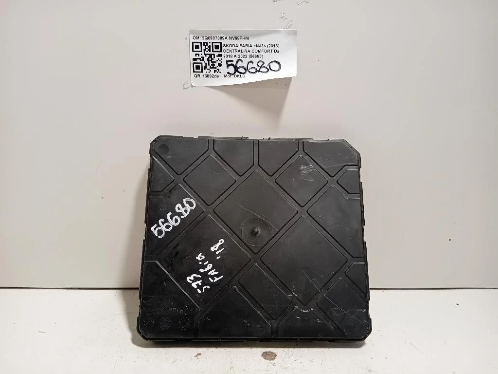 Centralina Comfort 2Q0937089A Skoda Fabia NJ3 2018