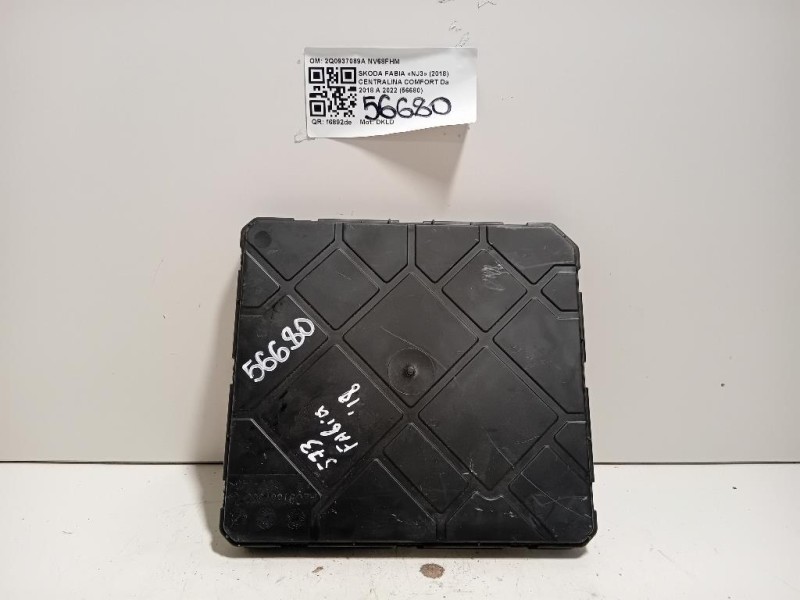 Centralina Comfort 2Q0937089A Skoda Fabia NJ3 2018