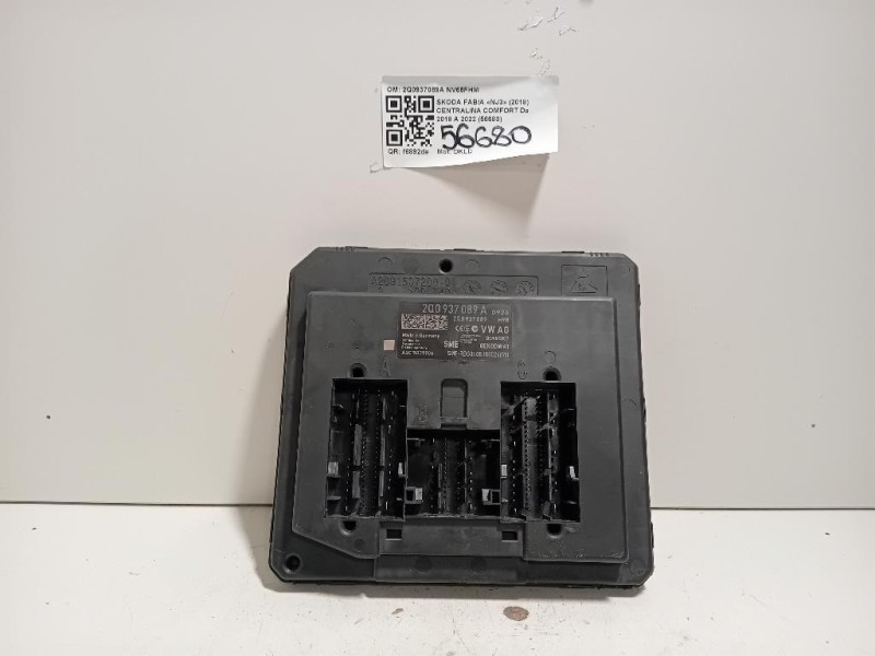 Centralina Comfort 2Q0937089A Skoda Fabia NJ3 2018