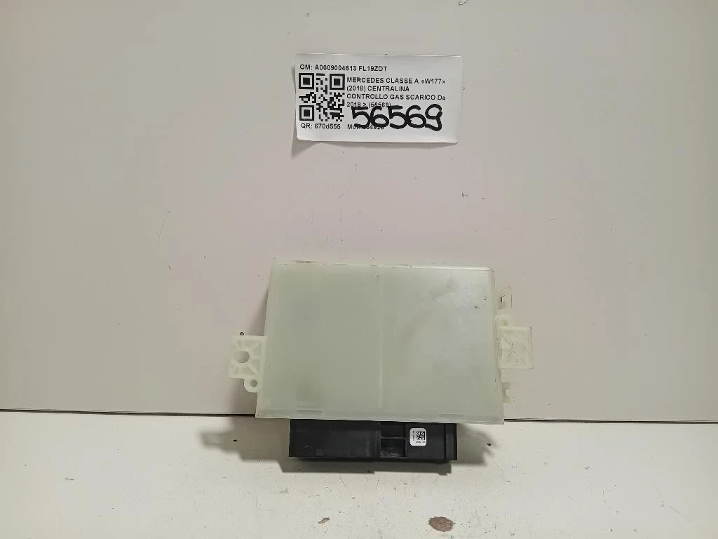 Centralina Controllo GAS Scarico A0009004613 Mercedes Classe A W177 2018