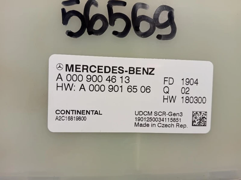 Centralina Controllo GAS Scarico A0009004613 Mercedes Classe A W177 2018