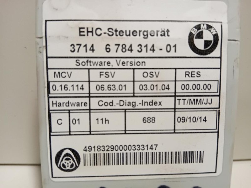 Centralina Controllo Pneumatici 3714678431401 Bmw Serie 5 E61 Touring 2004
