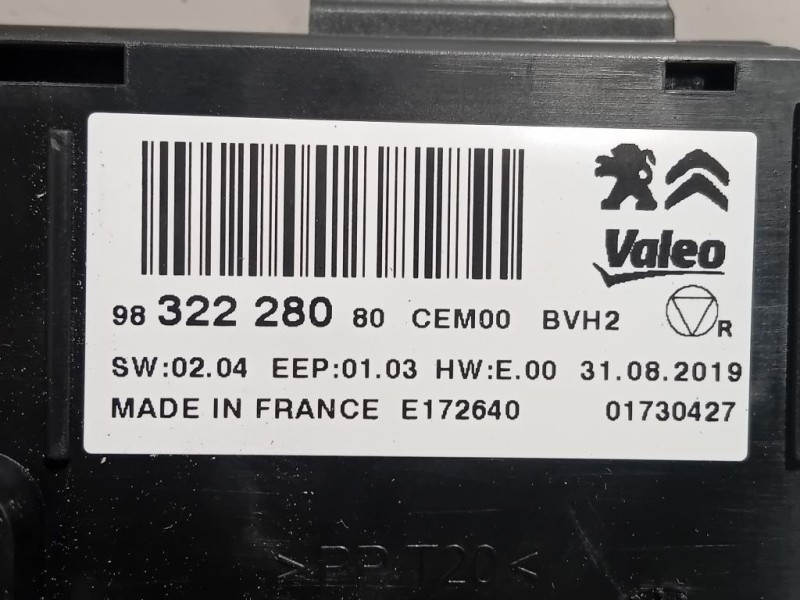 Centralina Elettronica AC 9832228080 Opel Vivaro C 2019