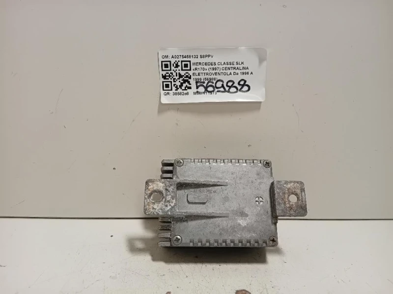Centralina Elettroventola A0275458132 Mercedes Classe SLK R170 1997