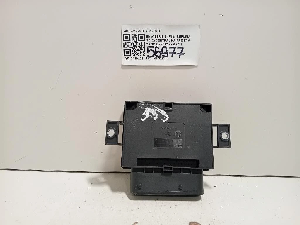 Centralina Freno A MANO 23122010 Bmw Serie 5 F10 Berlina 2012