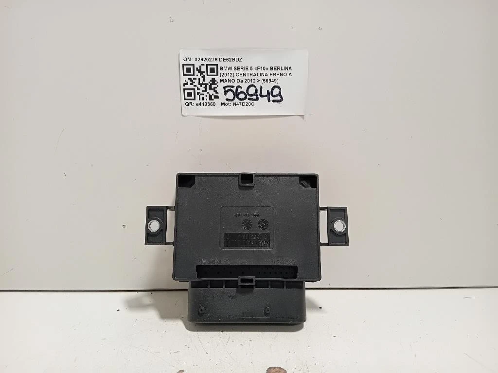 Centralina Freno A MANO 32620276 Bmw Serie 5 F10 Berlina 2012