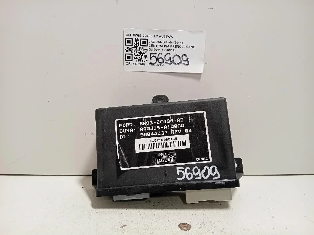 Centralina Freno A MANO 8W83-2C496-AD Jaguar XF I 2011