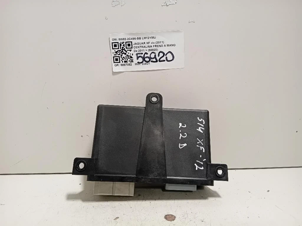 Centralina Freno A MANO 8W83-2C496-BB Jaguar XF I 2011