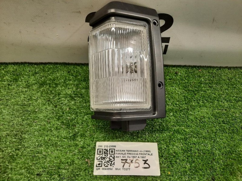Fanale Freccia Frontale ANT SX 212-23598 Nissan Terrano I 1988