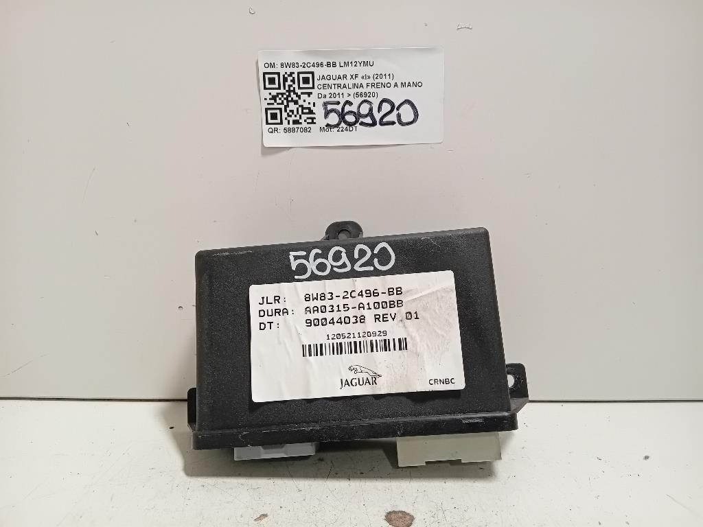 Centralina Freno A MANO 8W83-2C496-BB Jaguar XF I 2011