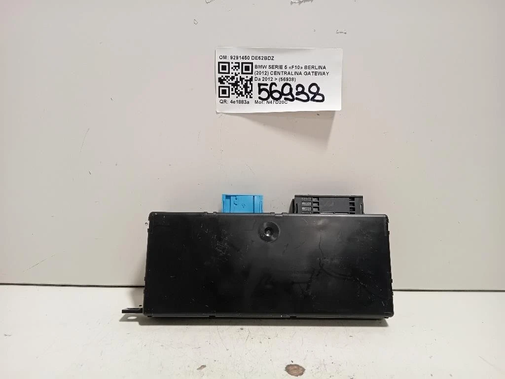 Centralina Gateway 9291450 Bmw Serie 5 F10 Berlina 2012