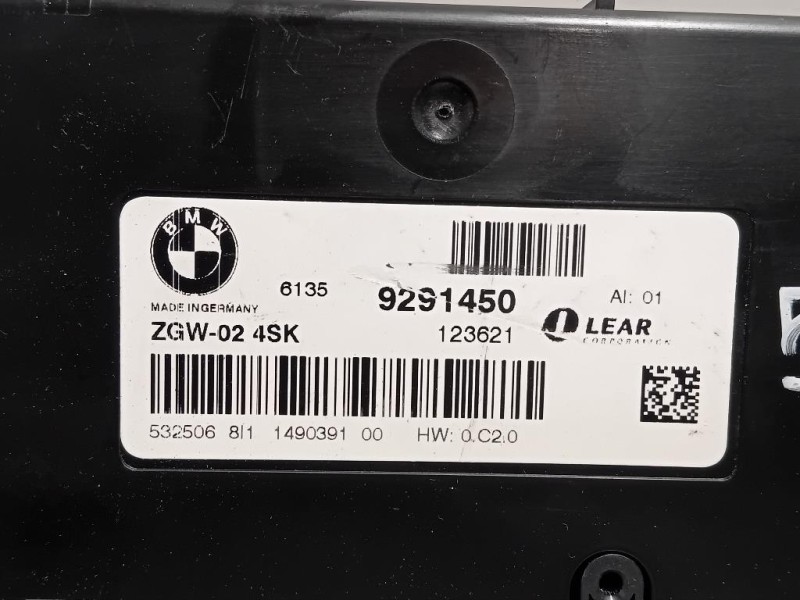 Centralina Gateway 9291450 Bmw Serie 5 F10 Berlina 2012