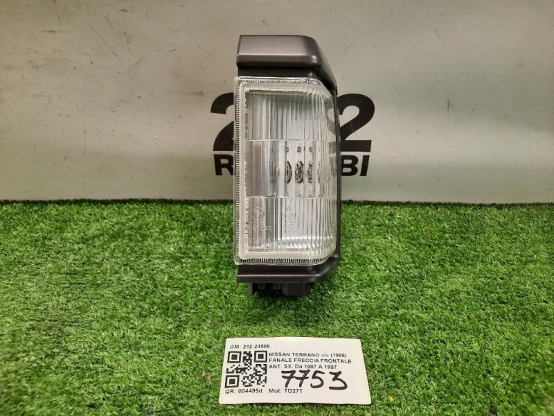 Fanale Freccia Frontale ANT SX 212-23598 Nissan Terrano I 1988