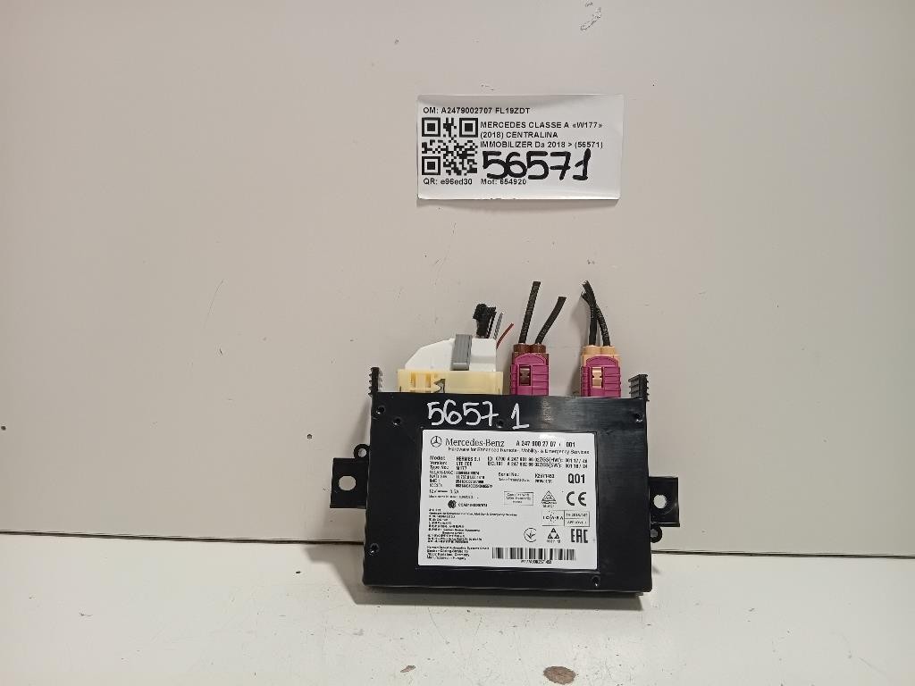 Centralina Immobilizer A2479002707 Mercedes Classe A W177 2018