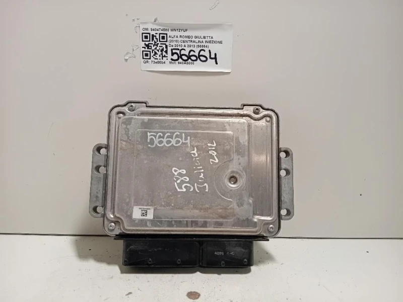 Centralina Iniezione 940474580 Alfa Romeo Giulietta 2010
