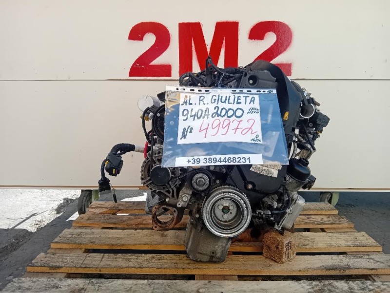 Motore Completo 940A2000 170 CV 125 KW Alfa Romeo Giulietta 2013