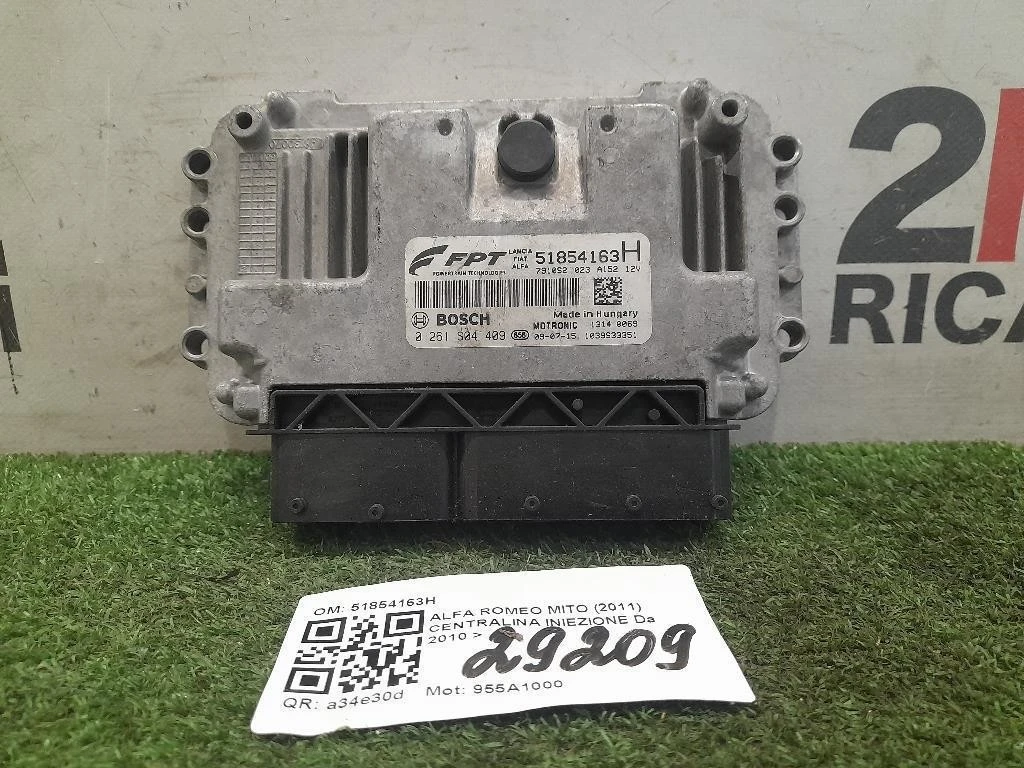 Centralina Iniezione 51854163H Alfa Romeo MITO 2011